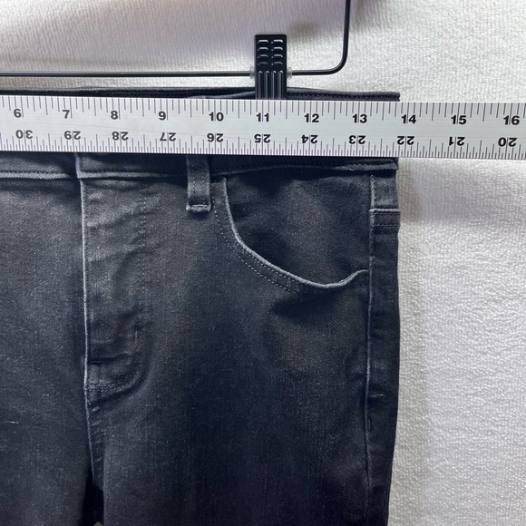 American Eagle Dream Stretch High Rise Jegging Jeans Womens 2 Black Denim 2176 - Picture 5 of 10